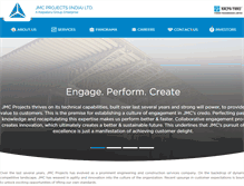Tablet Screenshot of jmcprojects.com